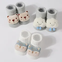Adorable Cartoon Animal Baby Socks Set - Breathable Cotton Newborn Accessories - 0 - 6M (1)