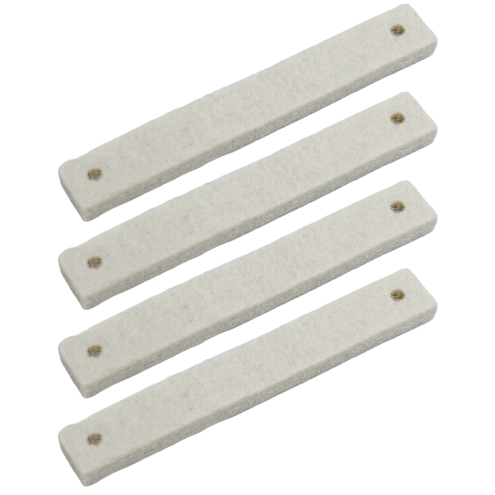 4PCS Exercise Bike Brake Pads Cowhide/wool Resistance Grinding Support Pad Gym Bicycle Cowhide Brake Pads Accessories