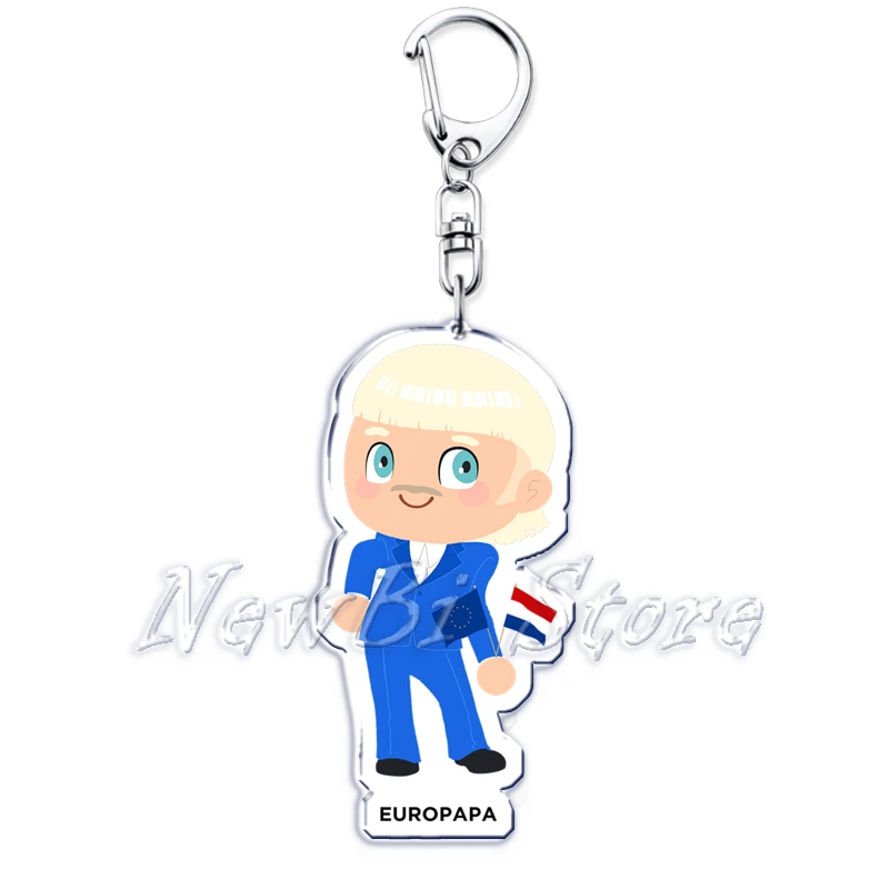 Eurovision Esc 2024 Song Contest Joost Klein Schlüsselanhänger Ring für Accessoires Baby Lasagne Taschenanhänger Schlüsselanhänger Schmuck Fans Geschenk – Detail 24