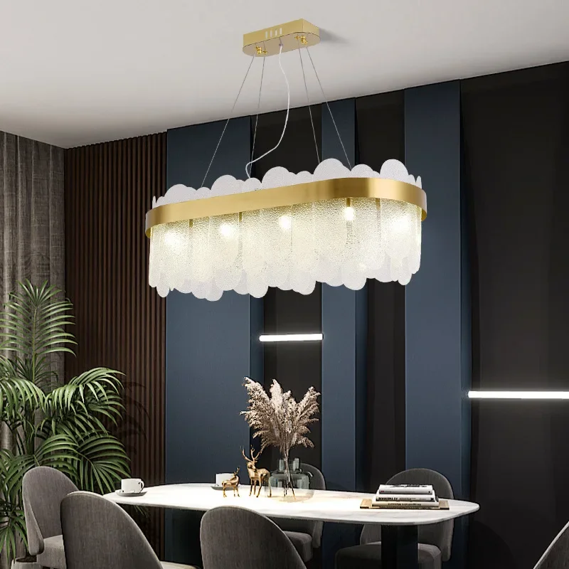 

Modern Round LED Living Room Chandelier Bedroom Crystal Ceiling Lamp Villa Pendant Light Hotel Indoor Lighting Crystal Lamp