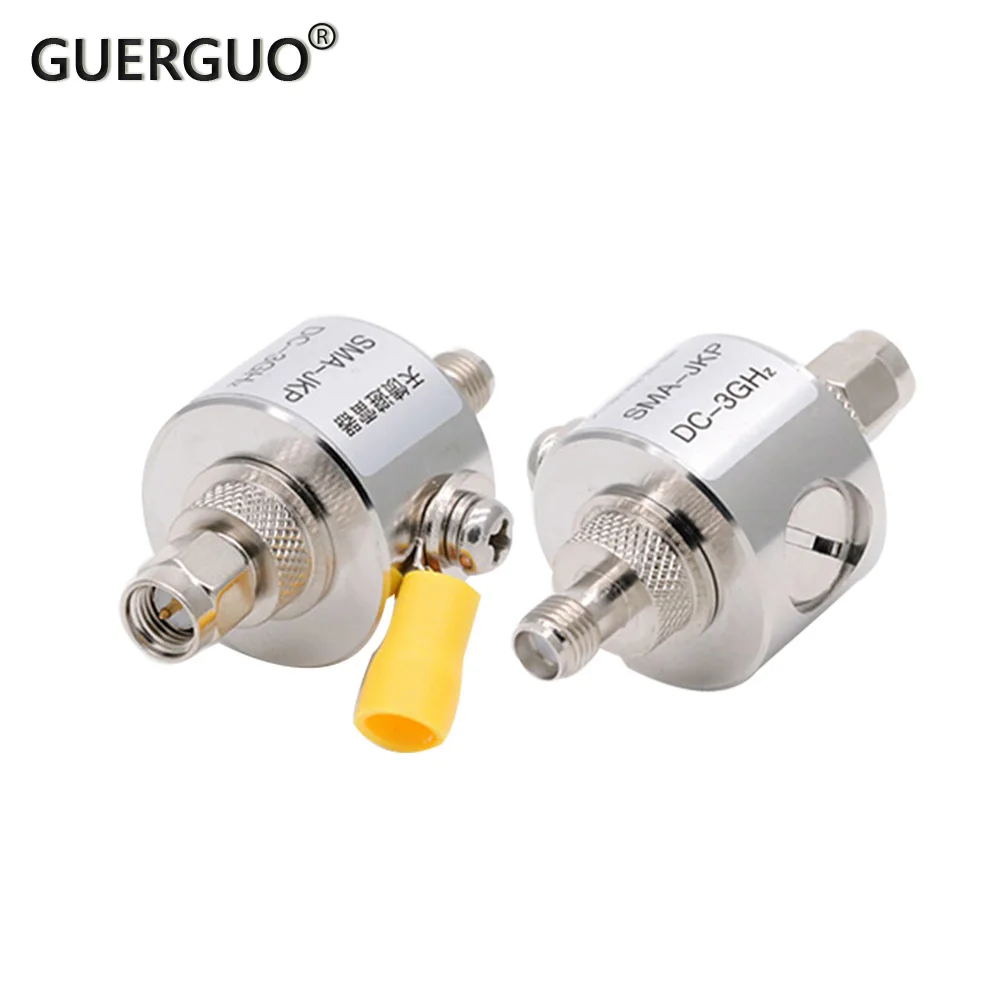 Sma Macho para Fêmea rf Coax Lightning Arrester Protetor de Surto para Signal Booster Antena Lan sem Fio Wifi Gsm 3g4g Lte 3ghz 1pc