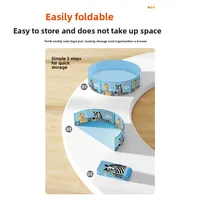 Grande piscine pour enfants, non gonflable, pliable, épaissie, pour la maison, l'extérieur, les jeux aquatiques en famille 4