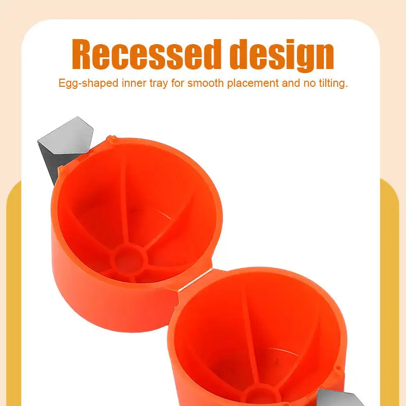Portable Egg Opener Kitchen Handheld Shell Crusher Household Press Separator Eggshell Separator Egg Separator Egg Shell Opener