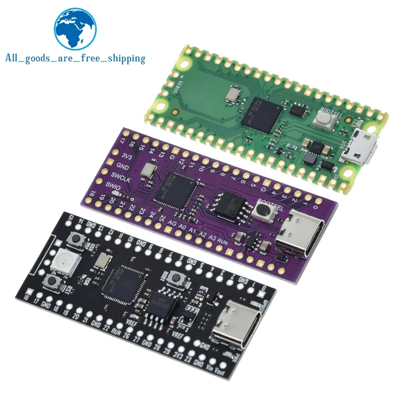 Raspberry Pi Pico Board RP2040 RP2350 TYPE-C / Micro Dual-Core 264KB ARM Low-Power High-Performance Development board