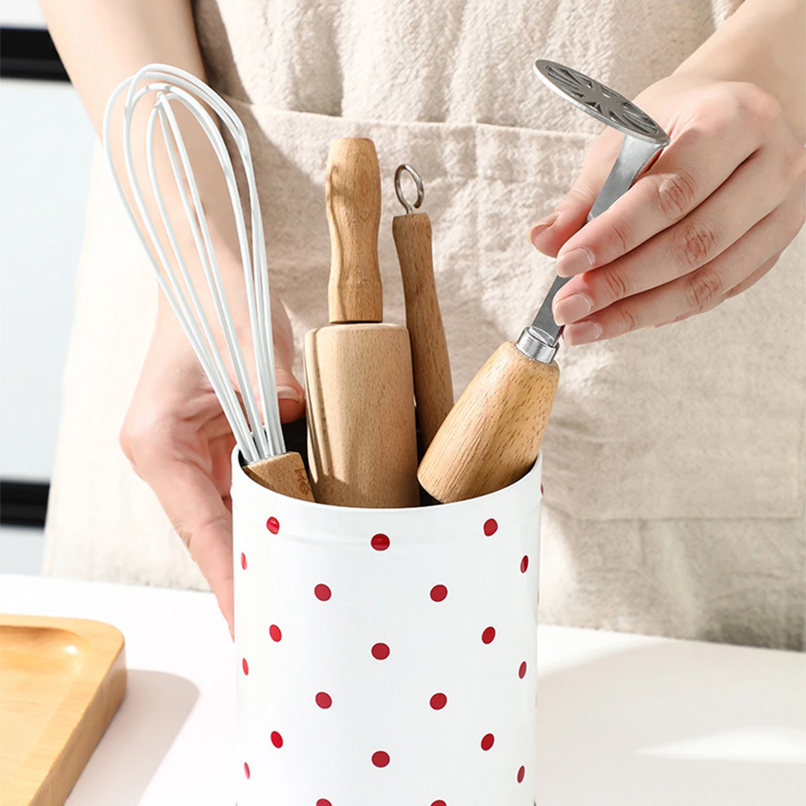Manual Potato Masher Multifunctional Potato Crusher For Camping Picnic