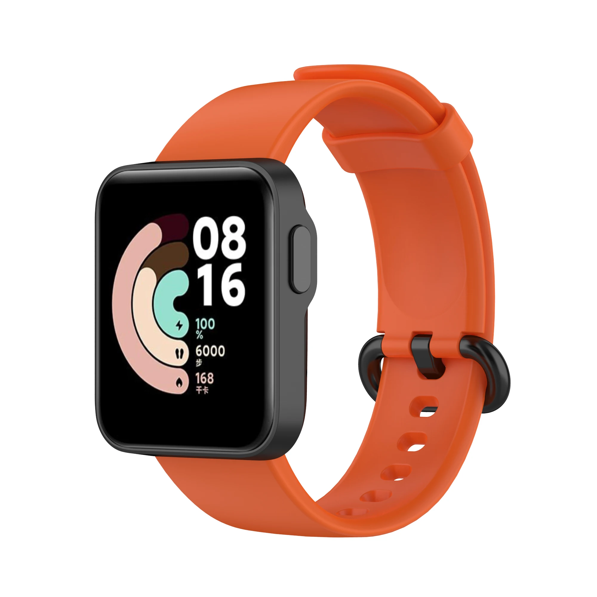 Silicone Strap Wristband for Smartwatches - Adjustable and Durable Design