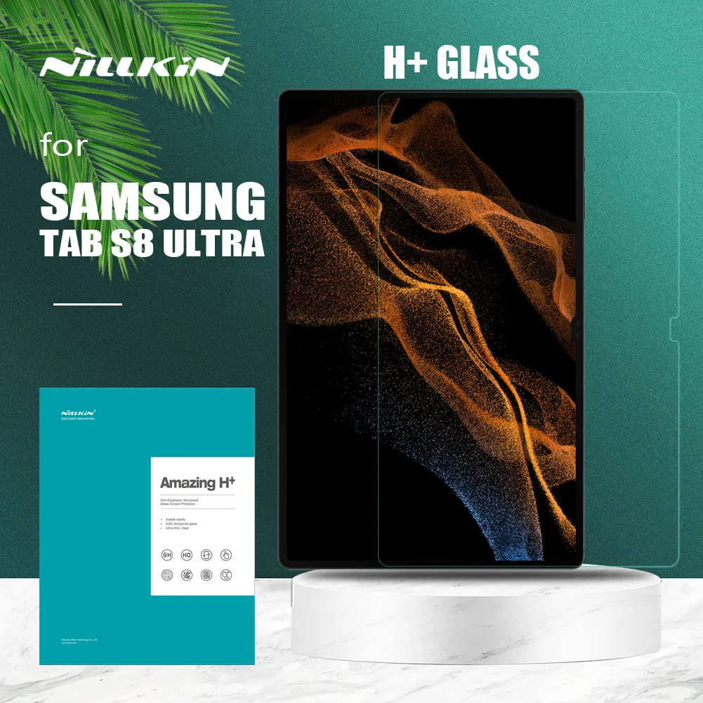 Per Samsung Galaxy Tab S8 Ultra Glass Nillkin 9H + 2.5D Proteggi Schermo In Vetro Temperato Per Samsung Tab S8 Ultra Glass Film