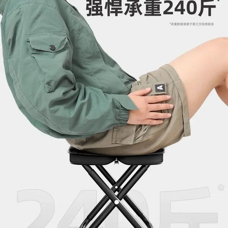 Outdoor Bench Folding Portable Stool Camping Mazar Fishing Stool Fishing Chair