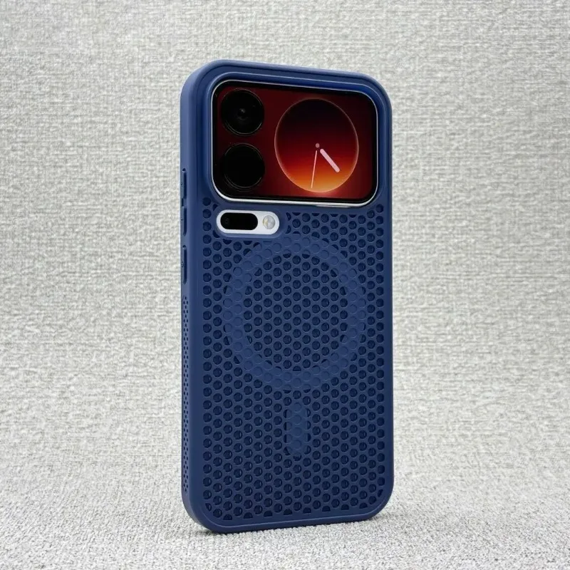 Enhanced Magnetic Protective Back Cover with Heat Dissipation
