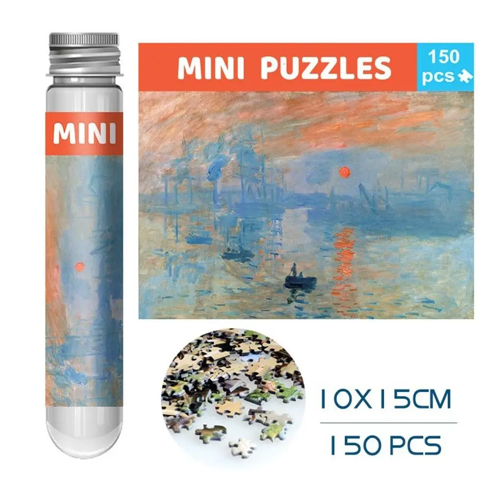 Oil Painting Jigsaw Puzzle Set - 150 Piece Educational Family Toy