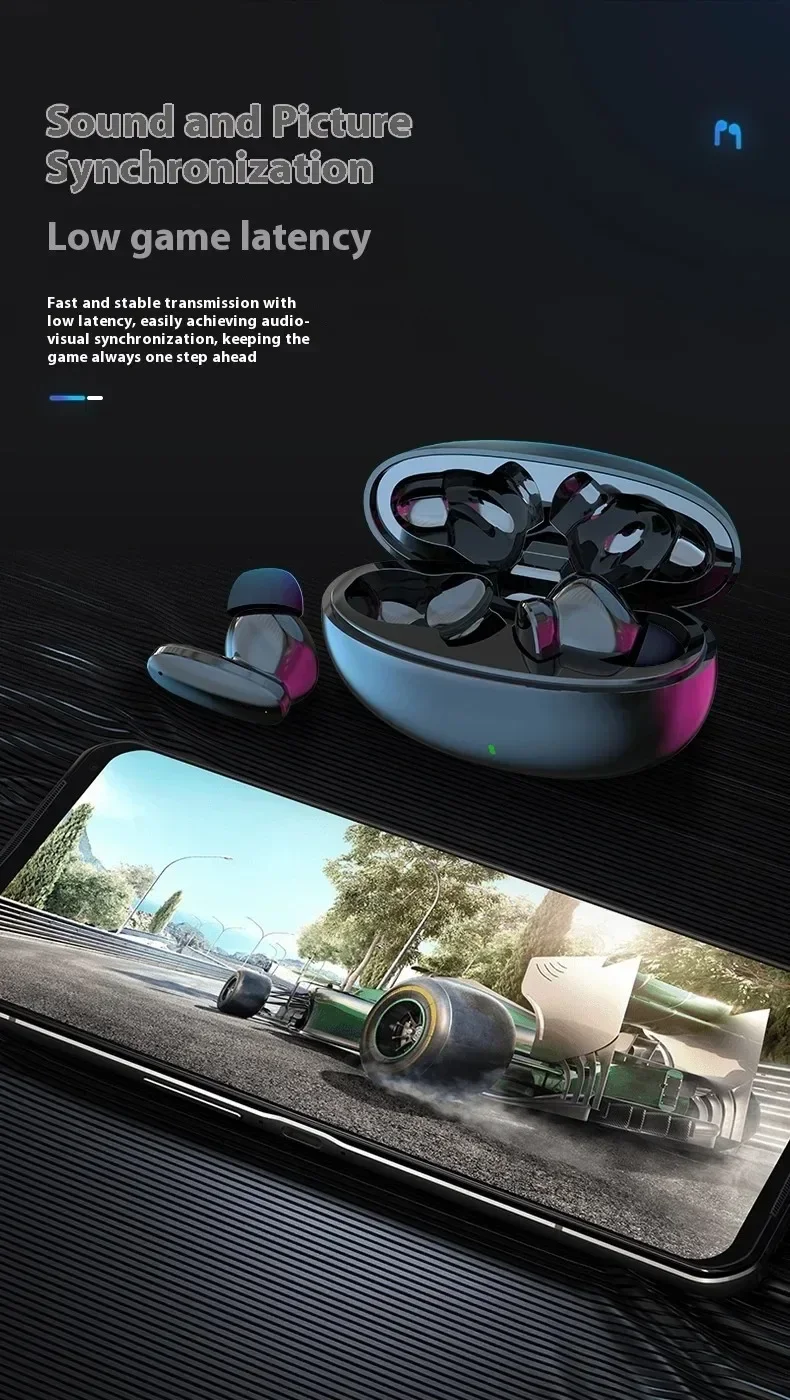 Wireless Bluetooth Earbuds With Mic And Touch Control System_voghion.com