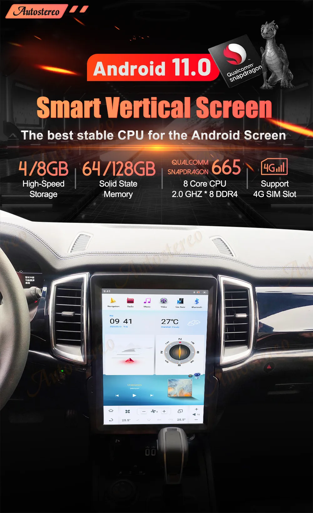 Android 13 Carplay Car GPS Navigation for TOYOTA LAND CRUISER LC200 2008-2015 Te