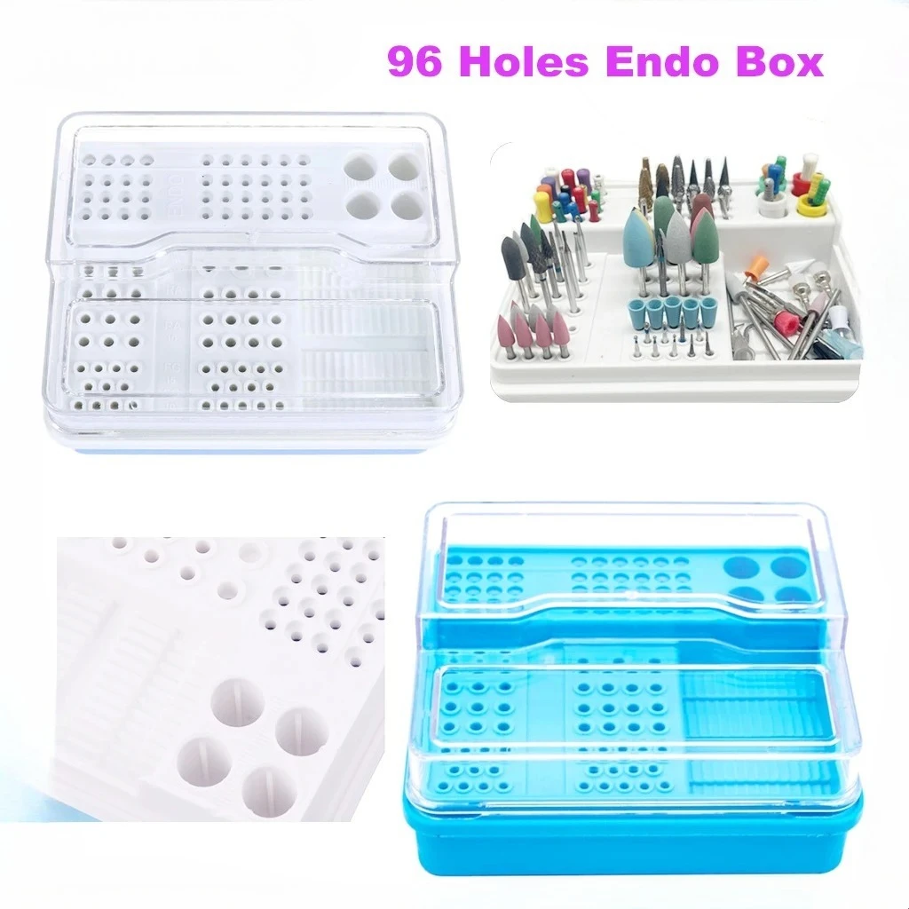 Caja De Fresas Dentales De Pl stico Soporte Para Brocas De Diamante caja-de-fresas-dentales-de-pl-stico-soporte-para-brocas-de-diamante