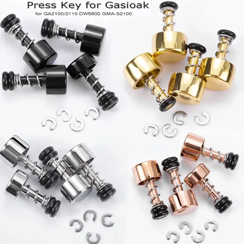 Ga2100 Ga2110 Chiave A Pressione Di Personalità Fai Da Te Per Casio Dw5600 Dw-5600 Ga-2100 Ga-2110 Gma-S2100 Pulsante Ruota Chiave Accessori Per Orolo