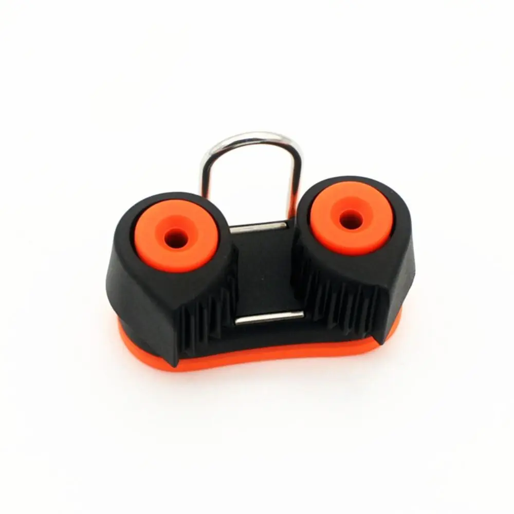 Practical Ball Bearings Nylon Rope Clamp Kayak Marine Hardware Fast Entry Cam Cleat with Leading Rings Boat Cleats