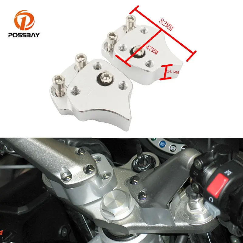 

2 шт., крепежные хомуты на руль мотоцикла, для Yamaha FJR1300 FJR 2001 2002 2003 2004 2005