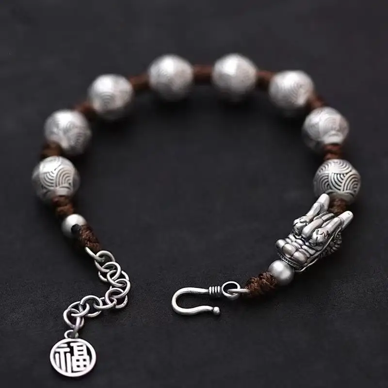 

Leading Bracelet Men's Versatile Lucky Cloud Bead Bracelet Valentine's Day Gift