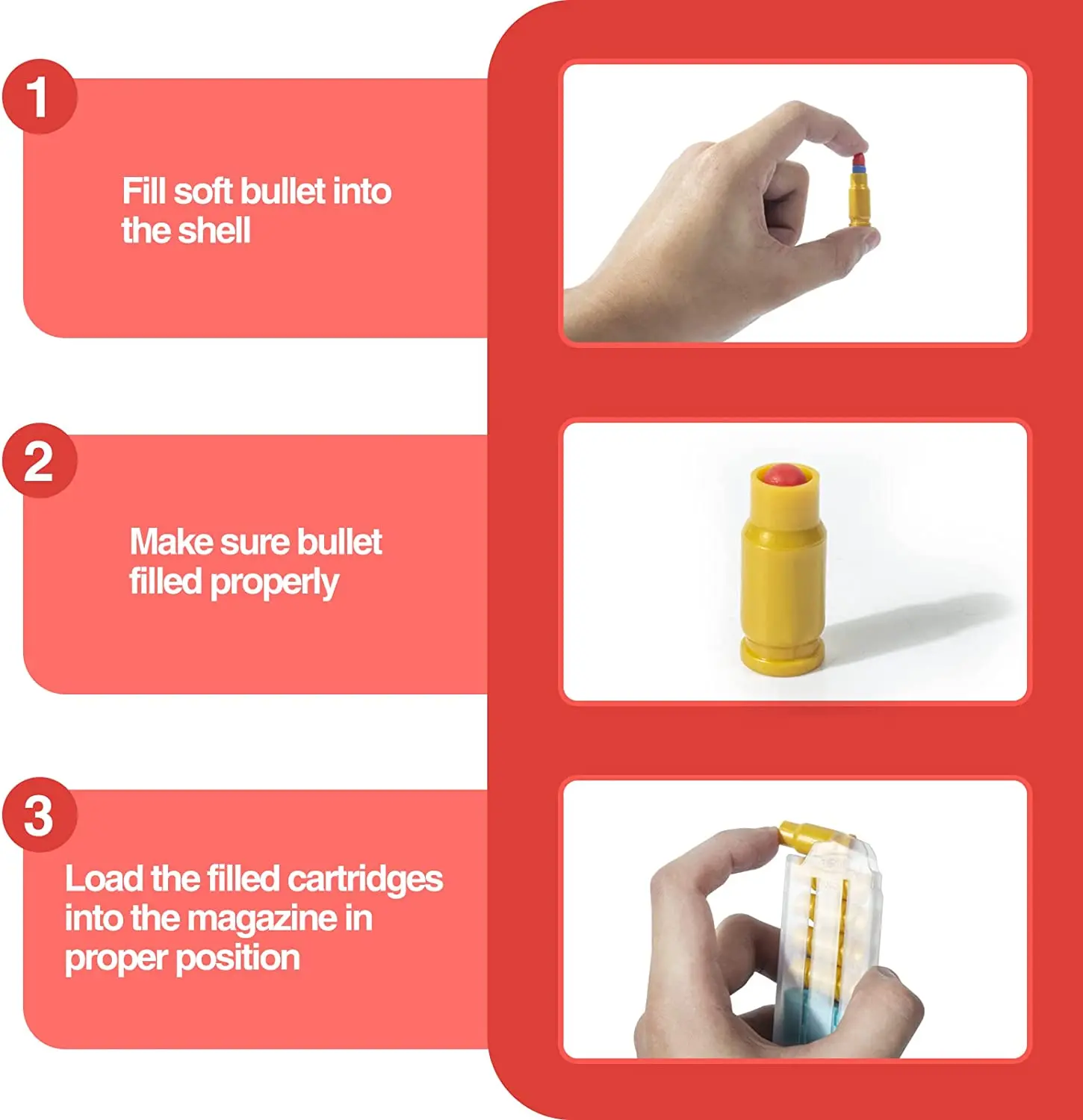 2023Transparent Glock Toy Gun Outdoor Soft Bullets Manual Pistol Toy Airsoft CS Game Ejection Handgun For Boys Birthday Gift 2