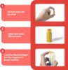 2023Transparent Glock Toy Gun Outdoor Soft Bullets Manual Pistol Toy Airsoft CS Game Ejection Handgun For Boys Birthday Gift 2