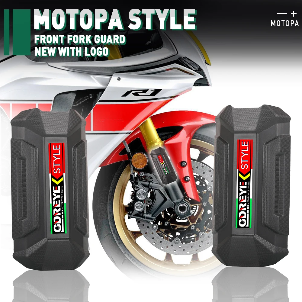 

For YAMAHA YZF R1 Yzfr1 2009-2014 Motorcycle YZF R1 Front Fork Guard Shock Absorbing Protective Shell Cover