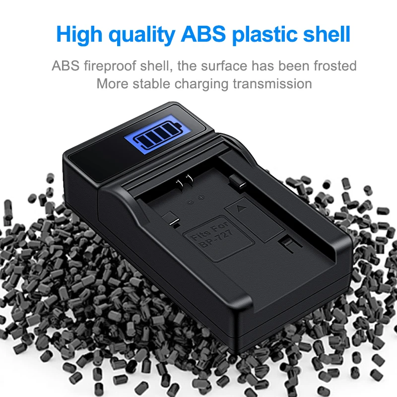 Batería Vhbw Para Canon Legria HF R86, R806, R78 Y R88 | 2400 MAh, 3.6V, Li-Ion Con Chip De Información | Reemplazo BP-727