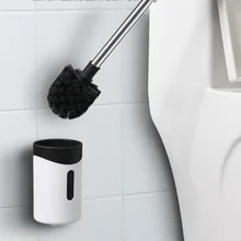 Cute Wall Mounted Toilet Brush Bathroom Decorative Golf Cleaning Toilet Brush Set Magic Fixtures Banheiro Home Gadget OA50TB