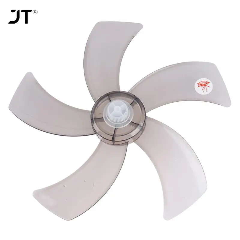 6/14/16 Inch Household Plastic Fan Blade Five Leaves Stand/Table Fanner Accessories With Nut Cover For Pedestal Fan