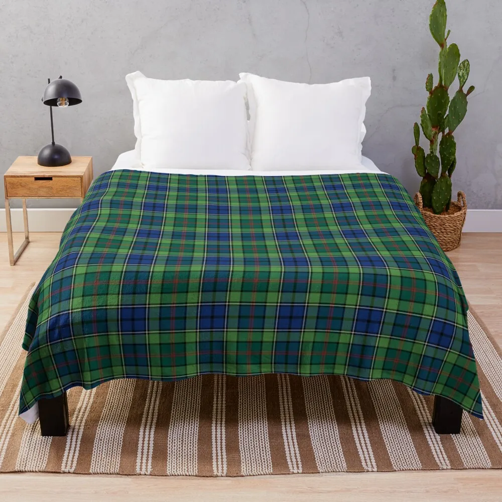 

Clan Rutledge Tartan Throw Blanket Multi-Purpose Beach Thins Decorative Beds Blankets