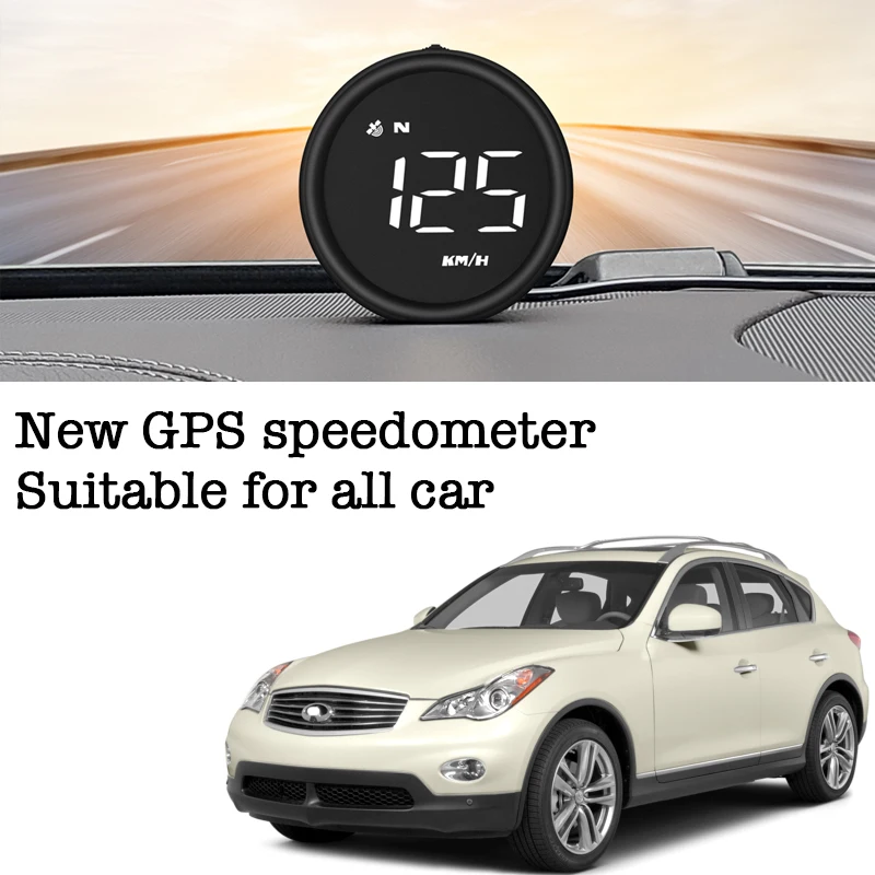 

Car HUD Head Up Display For Infiniti QX50 QX50L J50 2013~20 Car Digital Speedometer Information Projector Racing GPS Speed meter