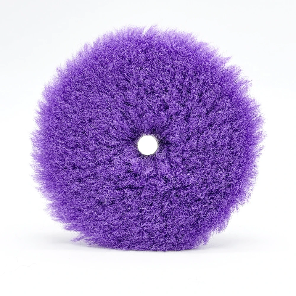 Car Polishing Pad 3" inch Wool Polishing Sponge Pads For DA RO Machine Car Care