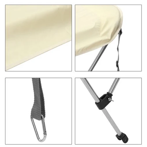 Foldable Inflatable Boat Cover Sun Protection Cover Canopy 140*100*115 cm