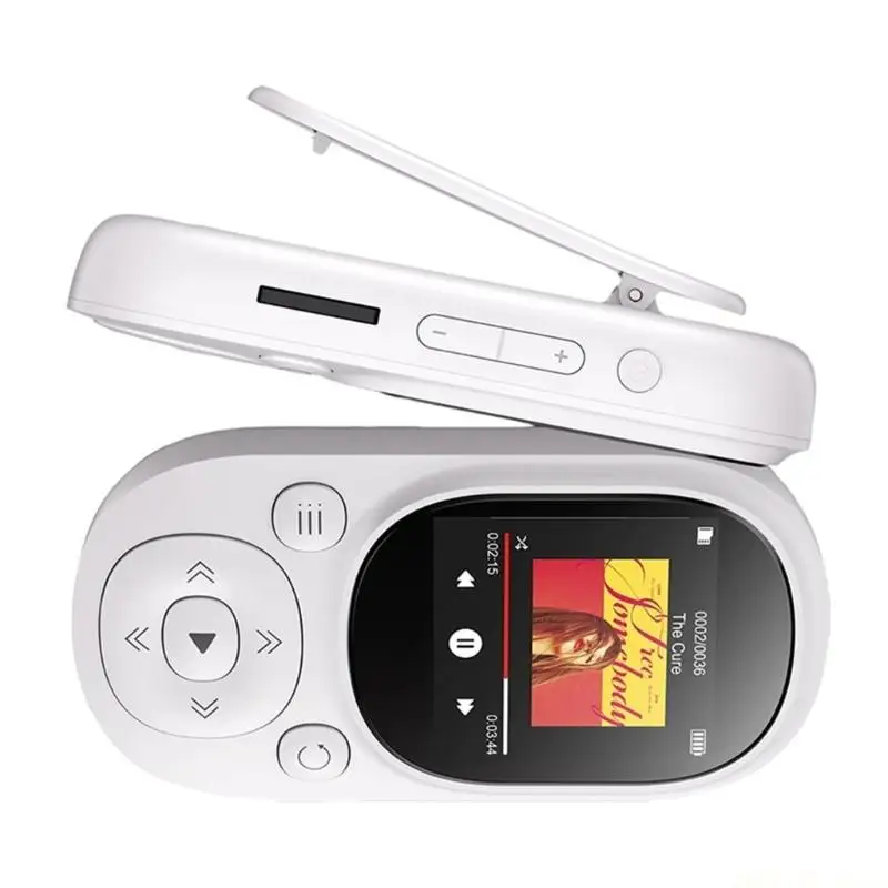 M5TD 스포츠 MP3 플레이어 클립 온 디자인 무손실 음질 지원 라디오 기능