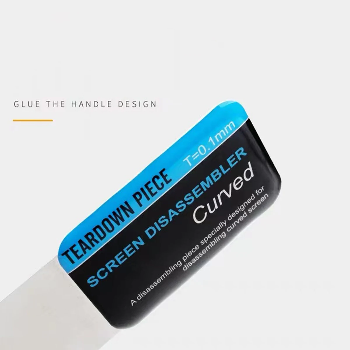 1-5Pcs 0.1mm 태블릿 휴대 전화 곡선 LCD 화면 Spudger 오프닝 카드 도구 울트라 얇은 유연한 디스 어셈블러 MetalSteel