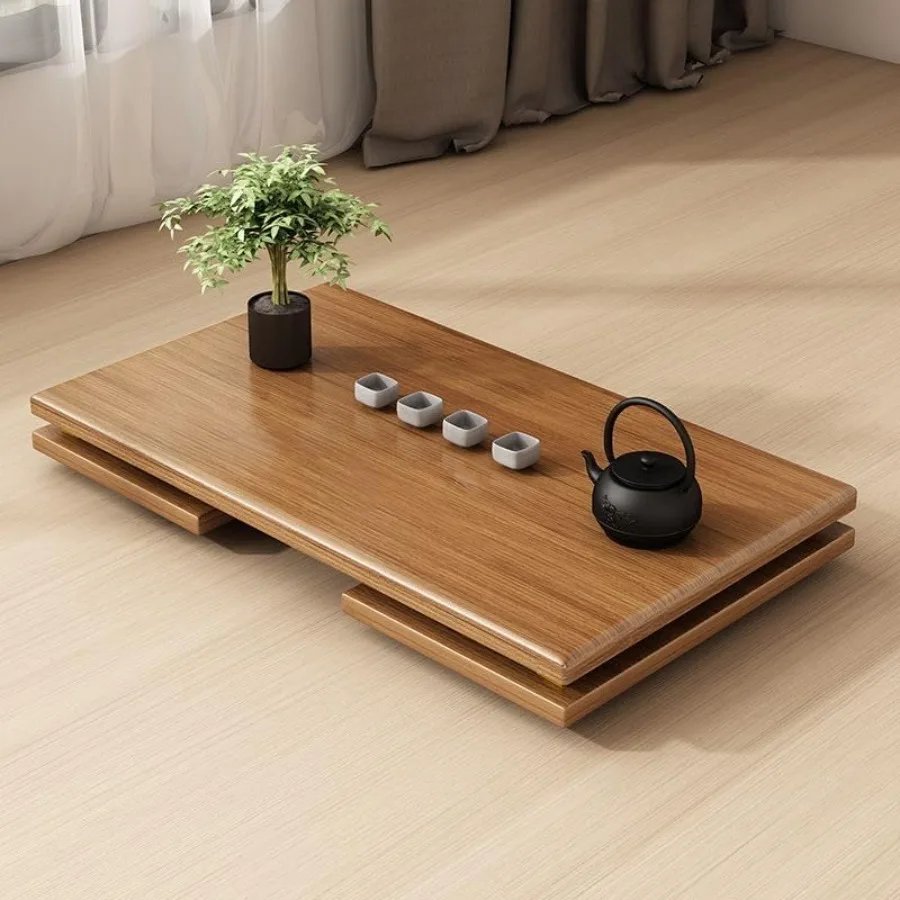 Folding Coffee Table Foldable Japanese Floor Table No Assembly Low Coffee Table for Sitting On The Floor Small Coffee Tables fo