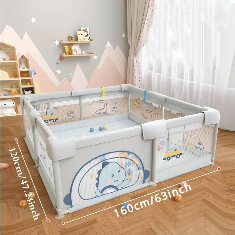 Baby Playpen Play Pen for Kids Activity Center Large Baby Playard for Indoor Outdoor Sturdy Safety Fence Toddler