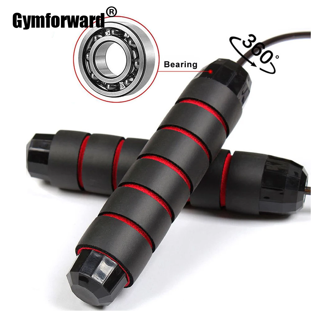 Weighted Professional Crossfit Jump Ropes Fitness Boxing Training Skipping Rope Gym Workout Exercise Jumprope Home Equipment jump rope