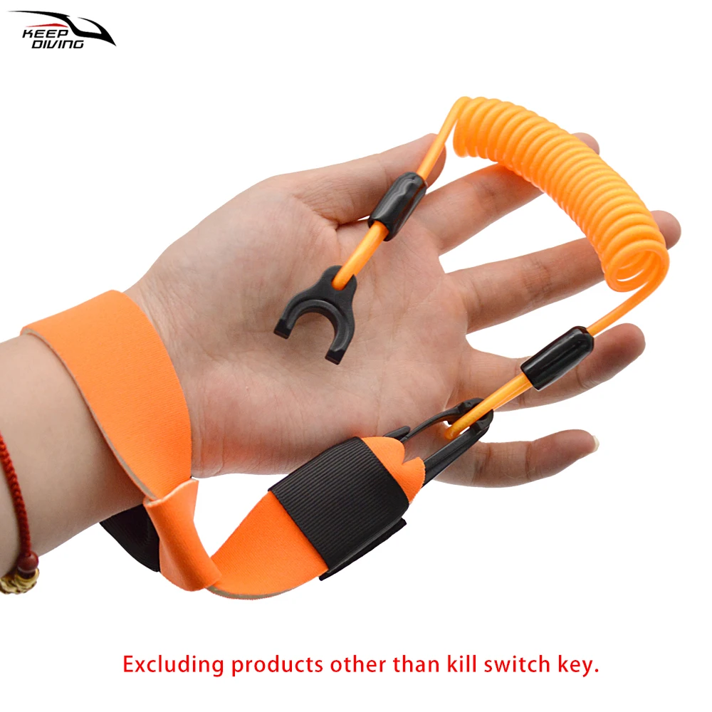 ISURE MARINE Universal Boat Kill Switch Key Set – Safety Lanyard Cord For Mercury, Yamaha, Honda, Suzuki & More 5 thumbnail image
