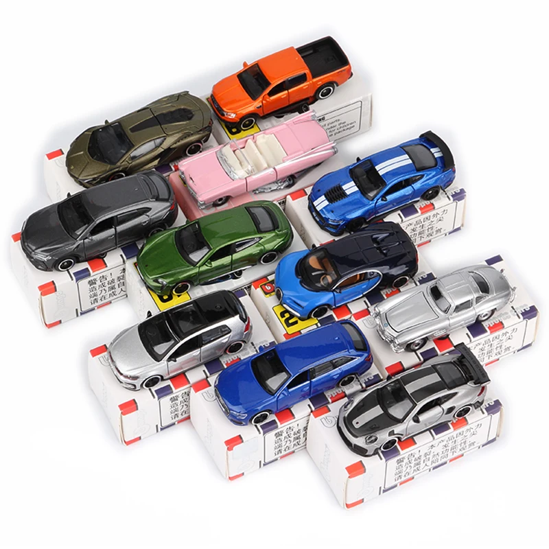 Bburago 1:64 Porsche 911 Gt lamborghini Ferrari 1959 Cadillac Miniature Alloy Diecast Vehicle Cars Model Collection Toy Gifts 4