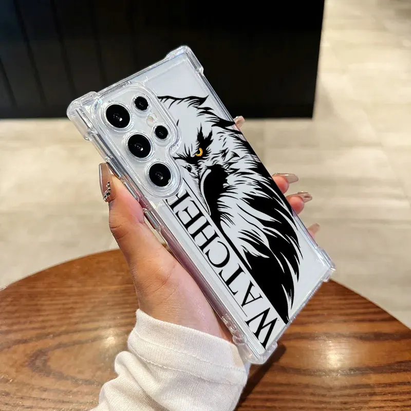 Wildlife-Inspired Soft Clear Phone Case Cover