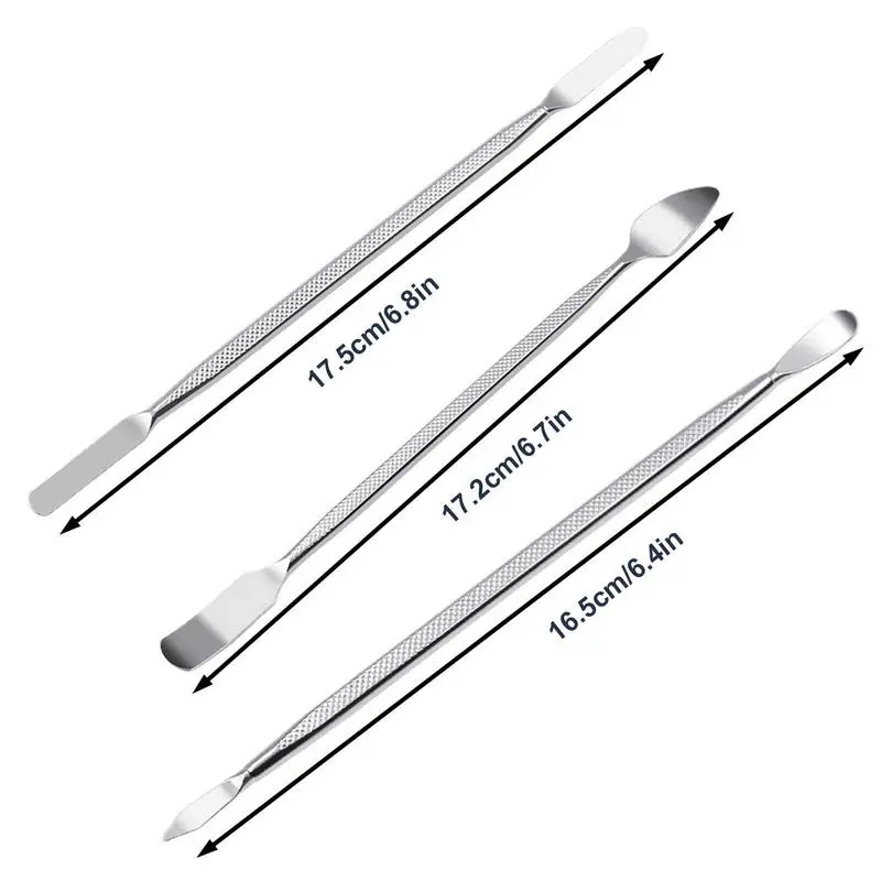 금속 크로우바 플랫 바 도구 세트, 스테인리스 스틸, 휴대폰 분해 도구 세트, 휴대폰 노트북용, 3 피스