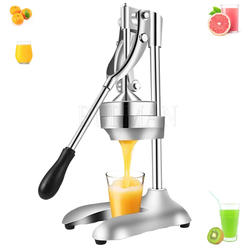 

Manual Lemon Squeezer Stainless Steel Orange Juicer Machine Hand Citrus Press Tools Professional Kitchen Fruit Pressing Machine