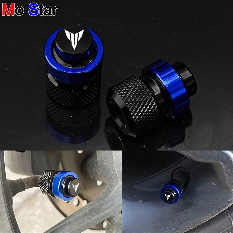 Per Yamaha Mt 07 09 10 Mt07 Mt09 Sp Mt10 Fz09 Fz07 Mt03 Mt25 Mt125 Mt01 Mt15 Xsr 700 900 Coperchio Tappi Valvola Pneumatico Cnc Moto