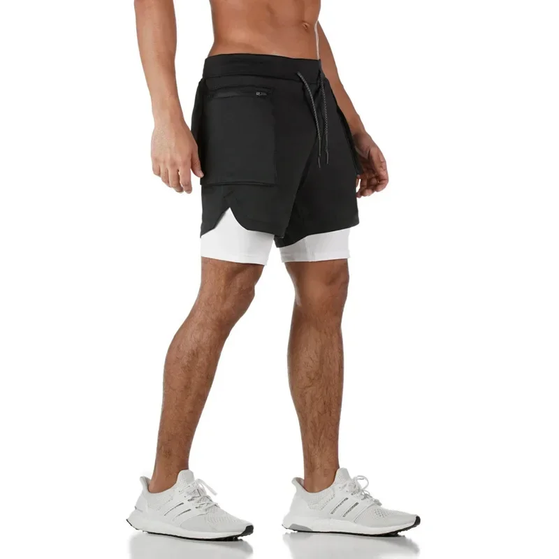 New Hot Sale Of The Season Quick Dry Mesh Running Shorts Five Inches Fitness Training Sports Pants Breathable Comfortable Gym Ru