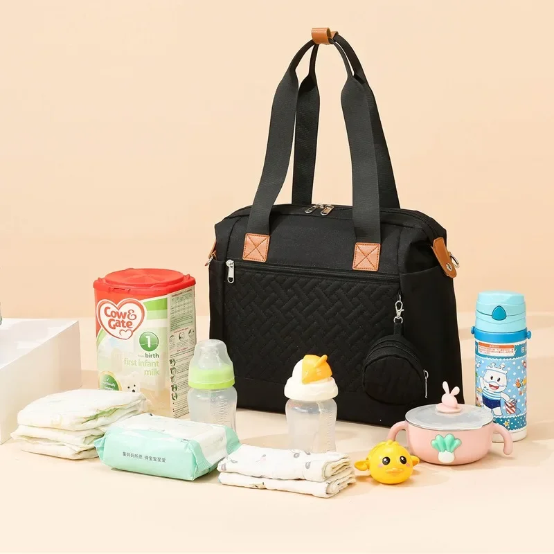 New Style Waterproof Multifunctional Maternity Mother Baby Stroller Bags Gifts Diaper Bags Large Capacity Messenger Travel Bag