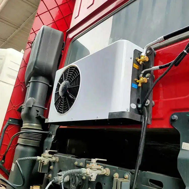 Mini Split Truck Air Conditioner Parking Cooler 12v 24v Electric Air Conditioning System 6