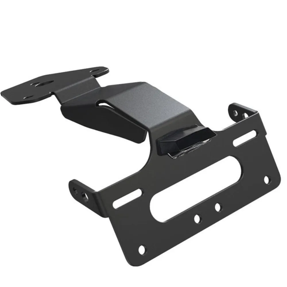 

License Plate Holder For Tiger 660 Tiger660 Sport 2022 2023 Motorcycle Tail Frame Bracket LED Number Light Fender Eliminator