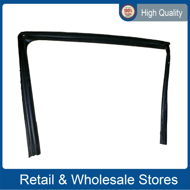 

Rear door window upper frame mud groove glass rail sealing strip rubber strip FOR VW langyi
