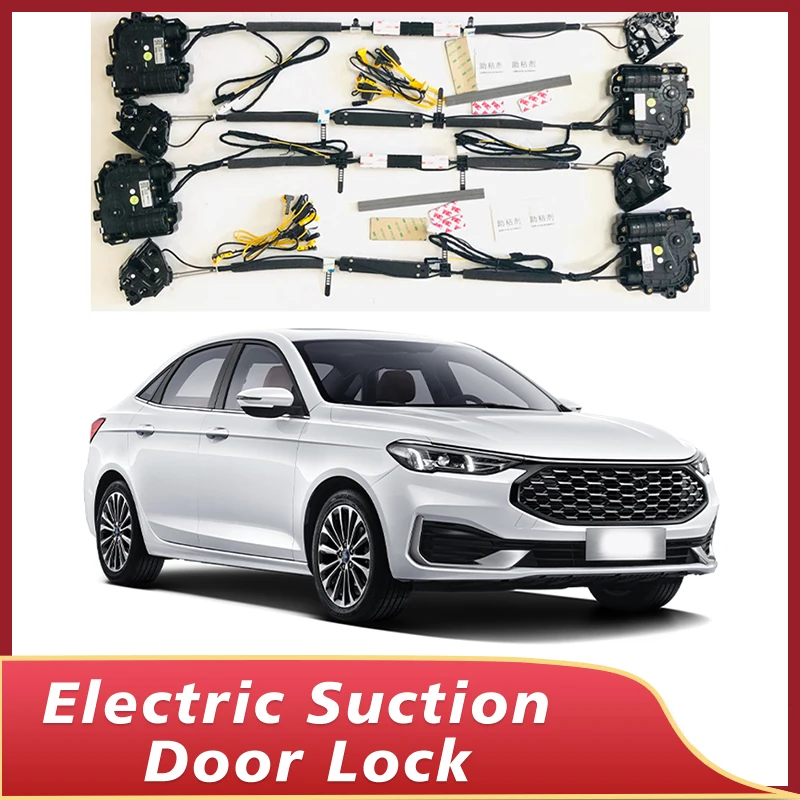 

For Ford EDGE 2015-2023 Car Soft Close Door Latch Pass Lock Actuator Auto Electric Absorption Suction Silence Closer