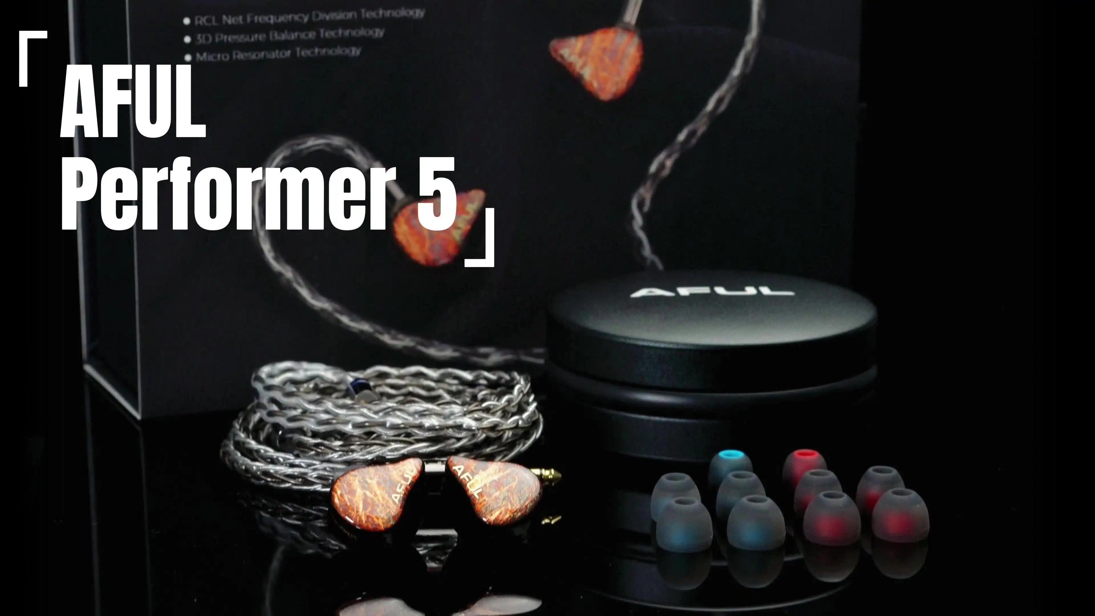 HiFiGO AFUL Performer 5 / Performer5 1DD+4BA インイヤーモニター