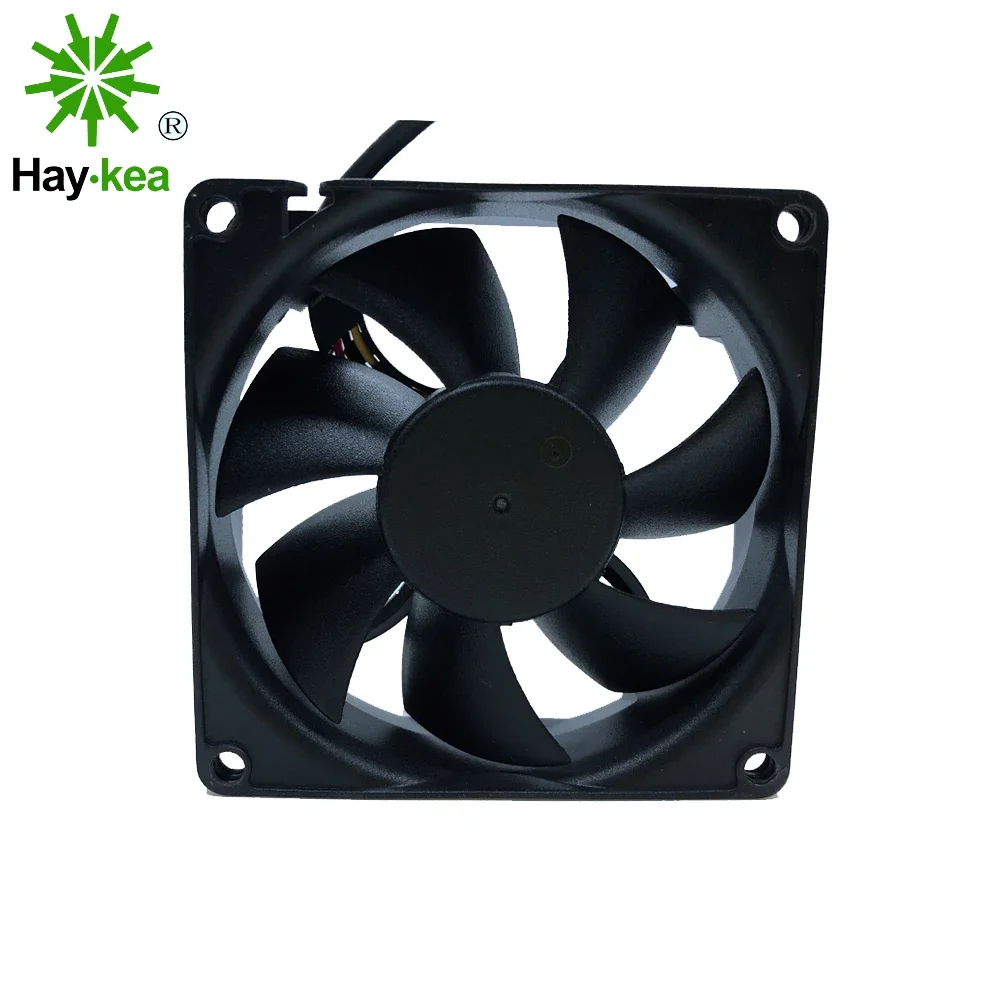 ADDA 8025 태양광 인버터 케이스 컴퓨터 PC 냉각 팬, 섀시 서버 바람, 80mm x 80mm x 25mm AD0812VB-A72GP, 12V 0.65A